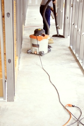 Construction cleaning by Superior Janitorial Service, LLC