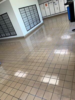Post Office Lobby Floor Cleaning and Polishing in Greensboro, NC (1)