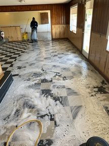 Before & After restaurant Floor Cleaning in Liberty, NY (1)