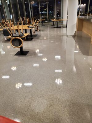 Before & After Commercial Floor Strip & Wax in Greensboro, NC (4)