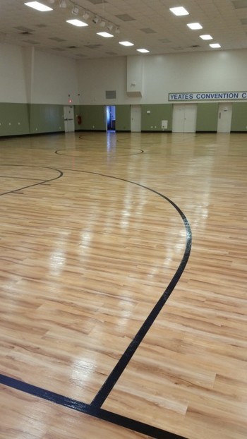 Floor Cleaning Basketball Court  Burlington, NC