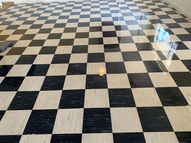 Before & After restaurant Floor Cleaning in Liberty, NY (2)